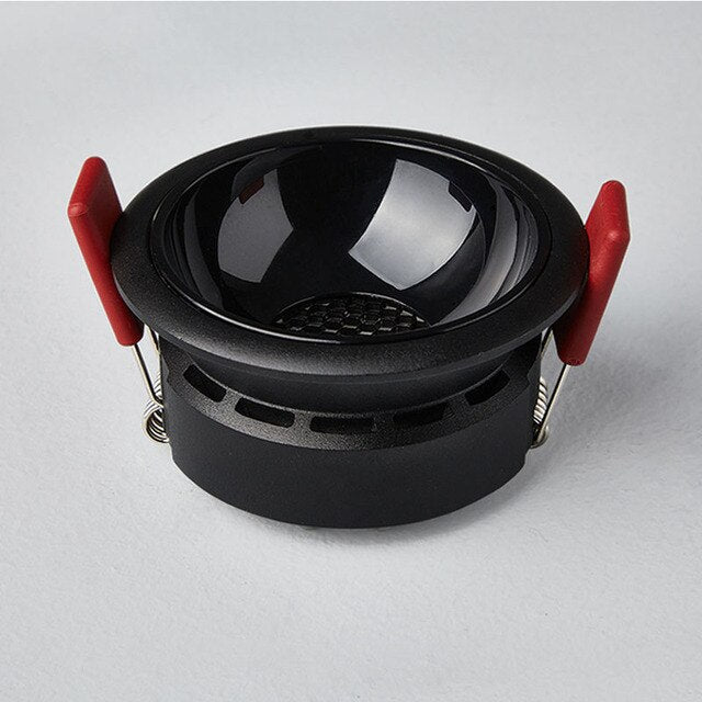 Round Stylish Anti Glare Dimmable Ceiling Recessed LED Downlight 7W 9W 12W 15W 18W 25W LED Ceiling Spot Light Pic Background