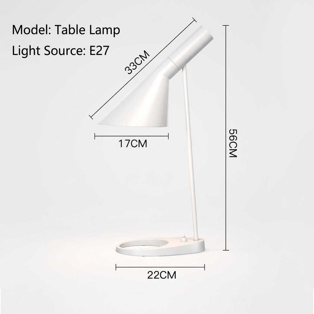 Arne Jacobsen Floor Lamp Living room Studio Bed Side Replica lamp designer scandinavian table lamp Black White standing lamp