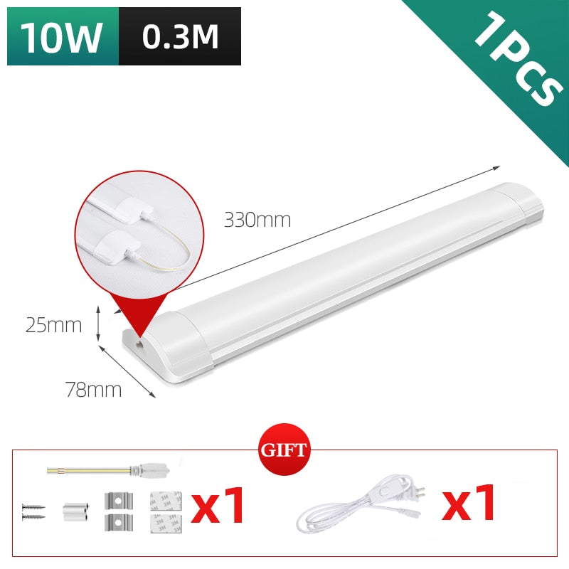 Led Lamps 10W 20W Ceiling Lamp for Living Room Decoration Wall Lights Led Light Bar for The Garage Lighting Kitchen Lamp 220v