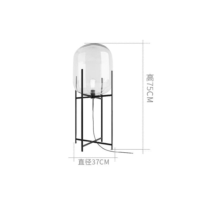 Modern Fashion Nordic LED Glass Desk Lamp Floor Lamp For Living Room Country House Bar Hotel Bedroom Lighting