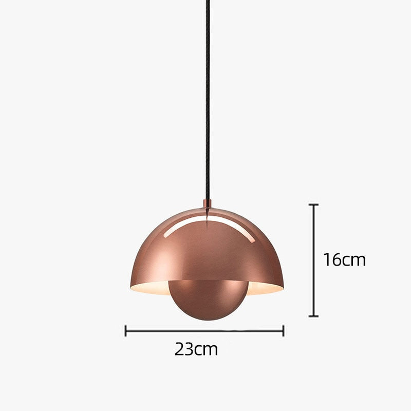 Modern Pendant Light semicircular Nordic color Restaurant hanging ceiling lamp Denmark indoor Living Room bar led Pendant Lamp