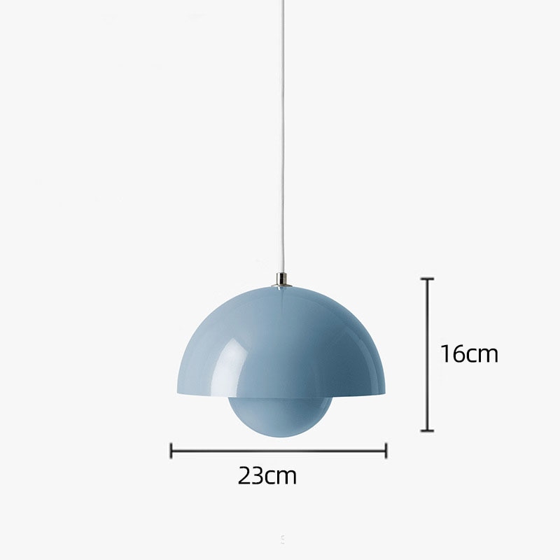 Modern Pendant Light semicircular Nordic color Restaurant hanging ceiling lamp Denmark indoor Living Room bar led Pendant Lamp