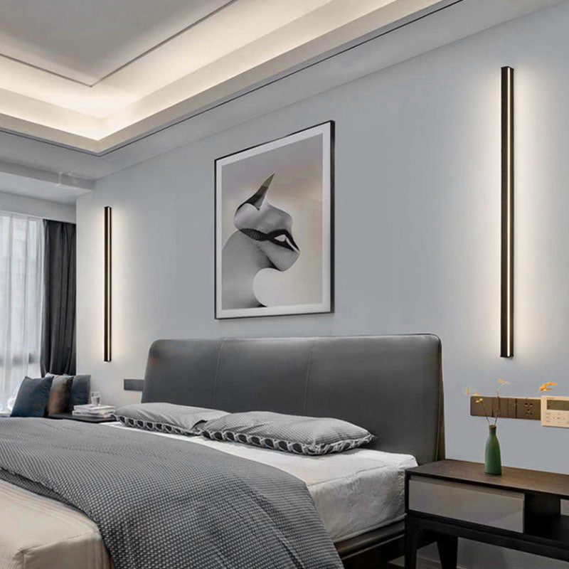 Best selling long wall lamp bedside lamp bedroom light strip simple personality master bedroom line TV sofa background decorativ