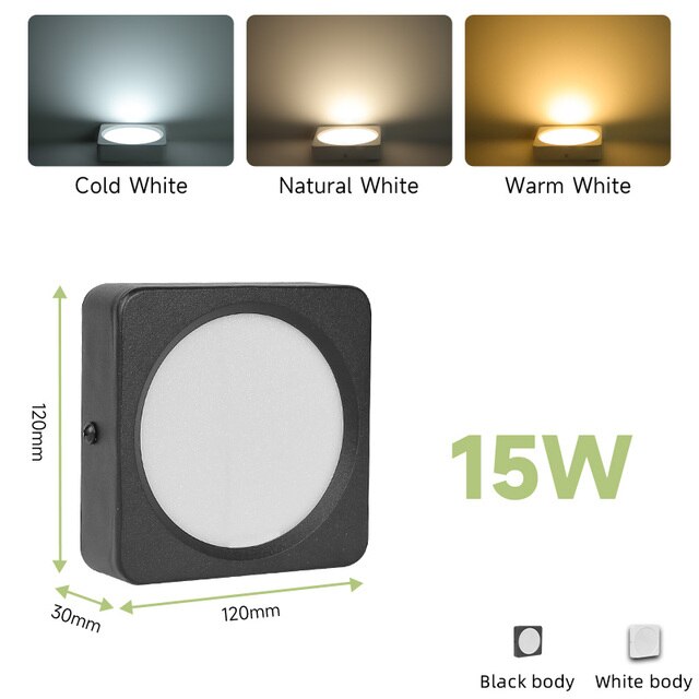 Downlight Ceiling LED 220V Home Spot Lamp Down Lights Led Mini Surface Mounted Circular Lighting Fixture Room Kitchen Spot Light