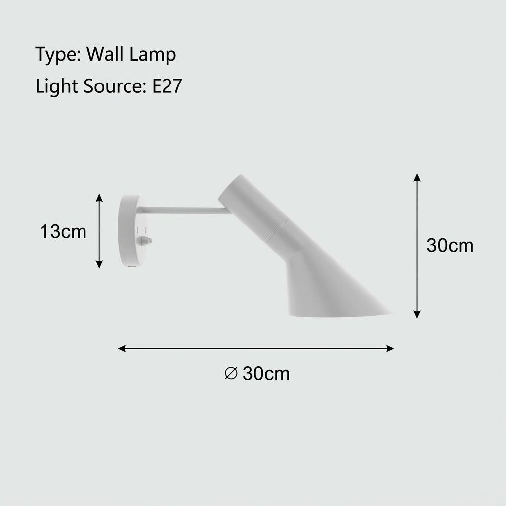 Arne Jacobsen Floor Lamp Living room Studio Bed Side Replica lamp designer scandinavian table lamp Black White standing lamp