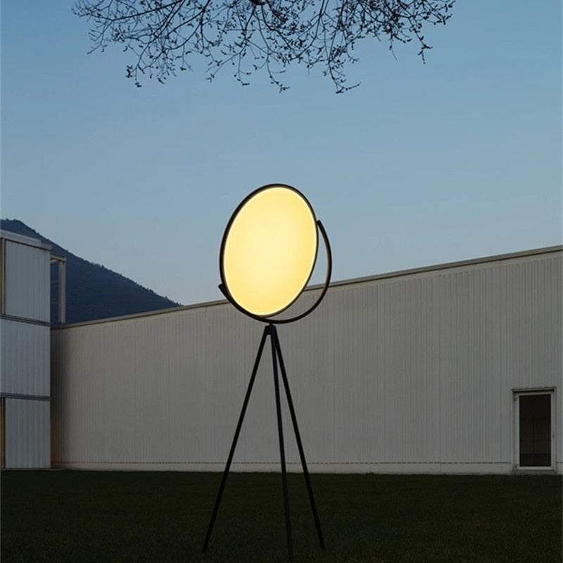Modern New Tripod moon floor lamp for Living study Room hotel Art design Eye protection Standing Light Indoor Decoration