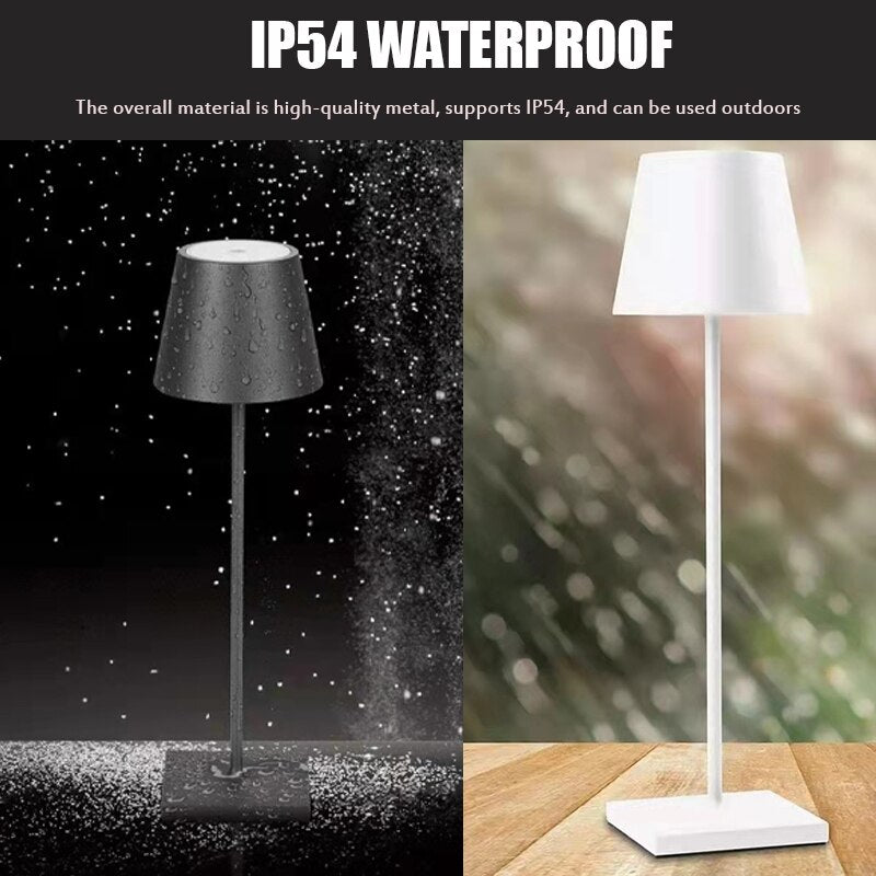 Cafe Dining Room Creative Table Lamp Adjustable Battery Rechargeable Led Night Lamp Free Shipping for Bedroom Bar Hotel Floor