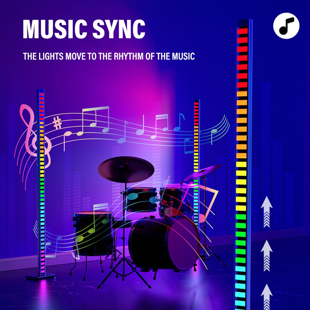 Bluetooth LED Floor Lamp RGBIC Music Synchronized Turn Corner Floor Lamp APP Remote Control Bedroom Game Room Party Decoration