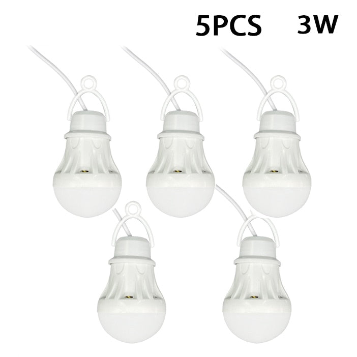 Lantern Portable Camping Lamp Mini Bulb LED