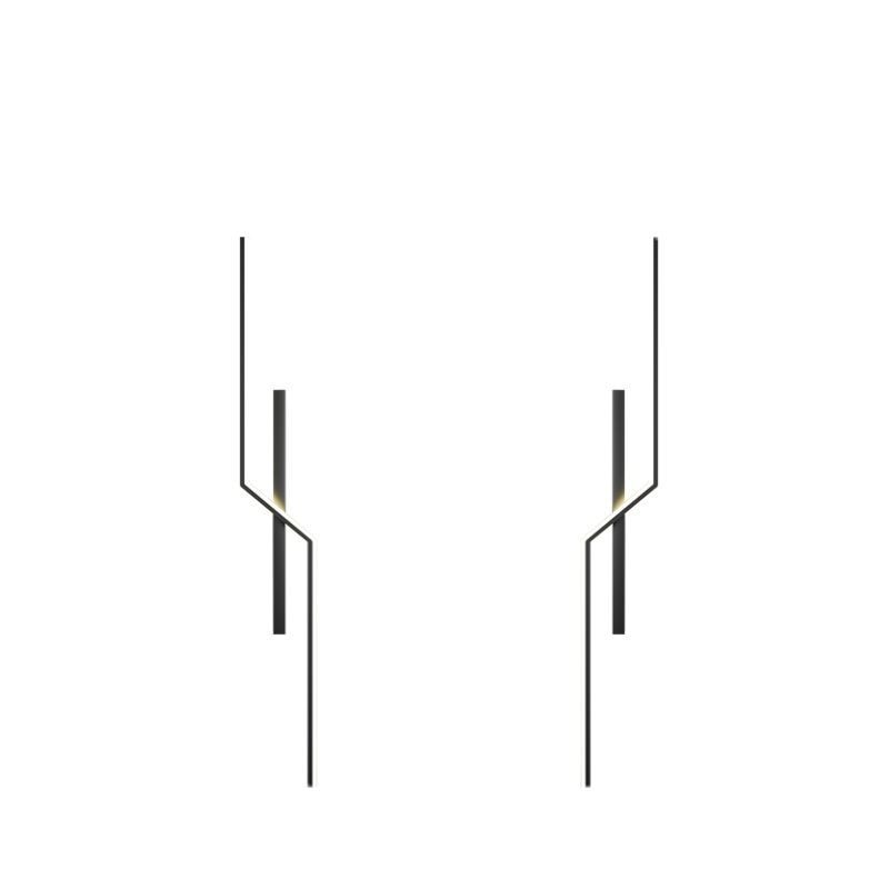 Minimalist LED Wall Lights Living Room Bedroom Lamp Art Decors Aluminum Line Novelty Sconce Drop Shipping