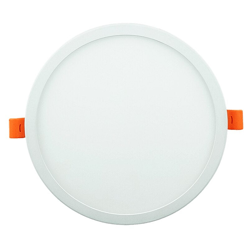 LED Slim Panel Light 6W 8W 15W 20W Aluminum Round Ceiling Recessed Downlight Adjustable Hole 85-265V Indoor Lighting