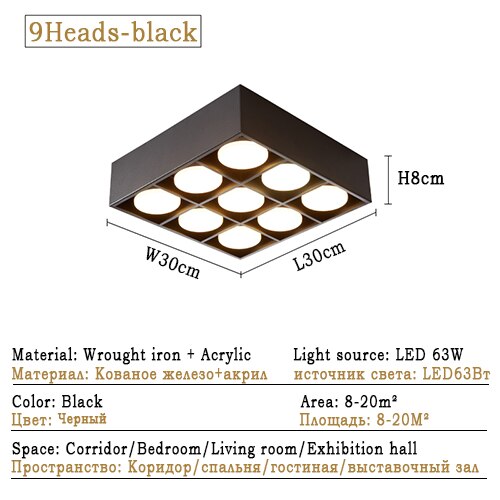 Modern Small LED Ceiling Light Aisle Ceiling Lamp Indoor Lighting Fixtures Bedroom Living Room Hallway Balcony Aisle Office Lamp