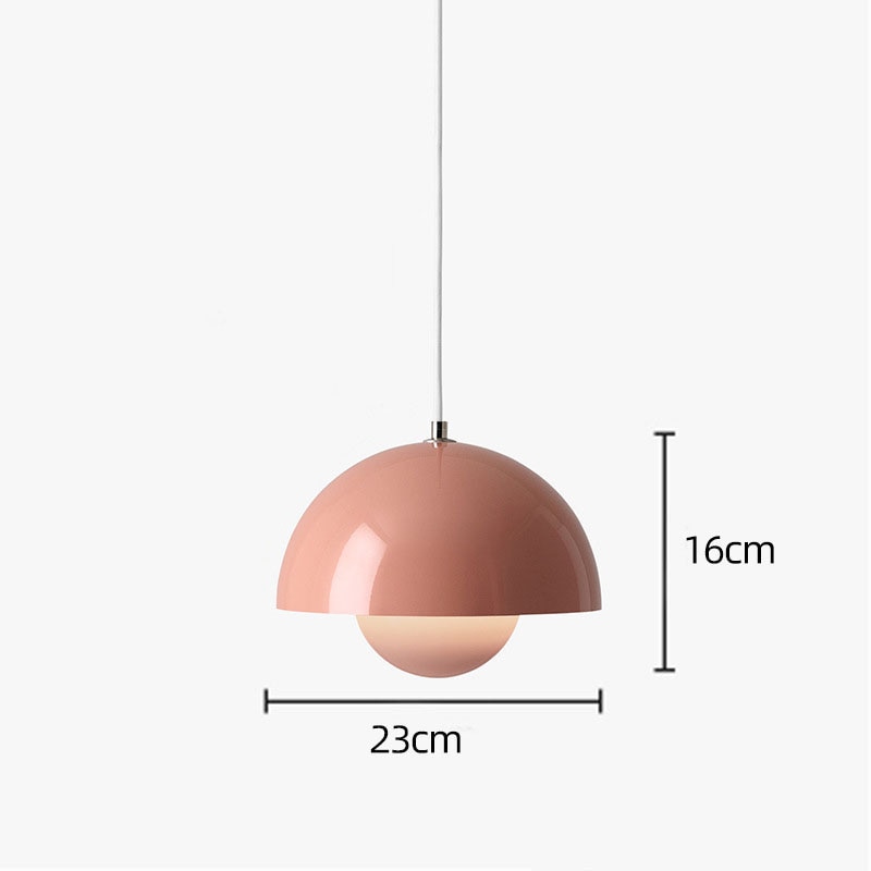 Modern Pendant Light semicircular Nordic color Restaurant hanging ceiling lamp Denmark indoor Living Room bar led Pendant Lamp