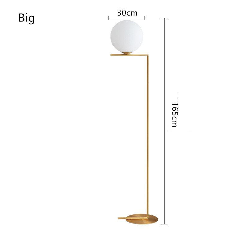 Modern Glass Ball floor lamps table lamp night light Nordic Simple Bedside Desk Home Decor LED Lustre Chandelier Light Lamparas