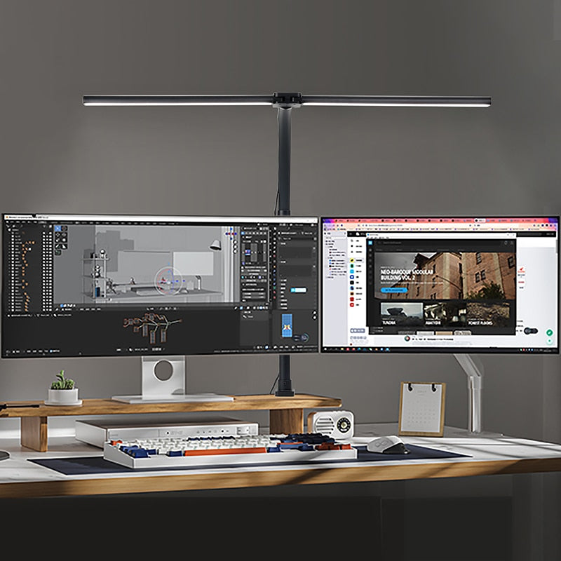 LED Clip Remote Control Desk Lamp Architect Table Lamp for Home Office Lighting 5 Color Modes and 5 Dimmable