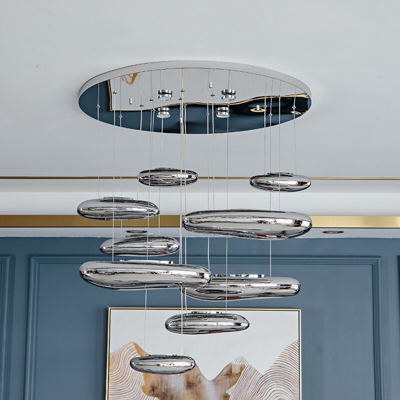 Modern Water Drop Led Ceiling Lights Living Dining Room Led Ceiling Chandeliers Lighting Home Decor Cafe Ceiling Lamp Luminaire