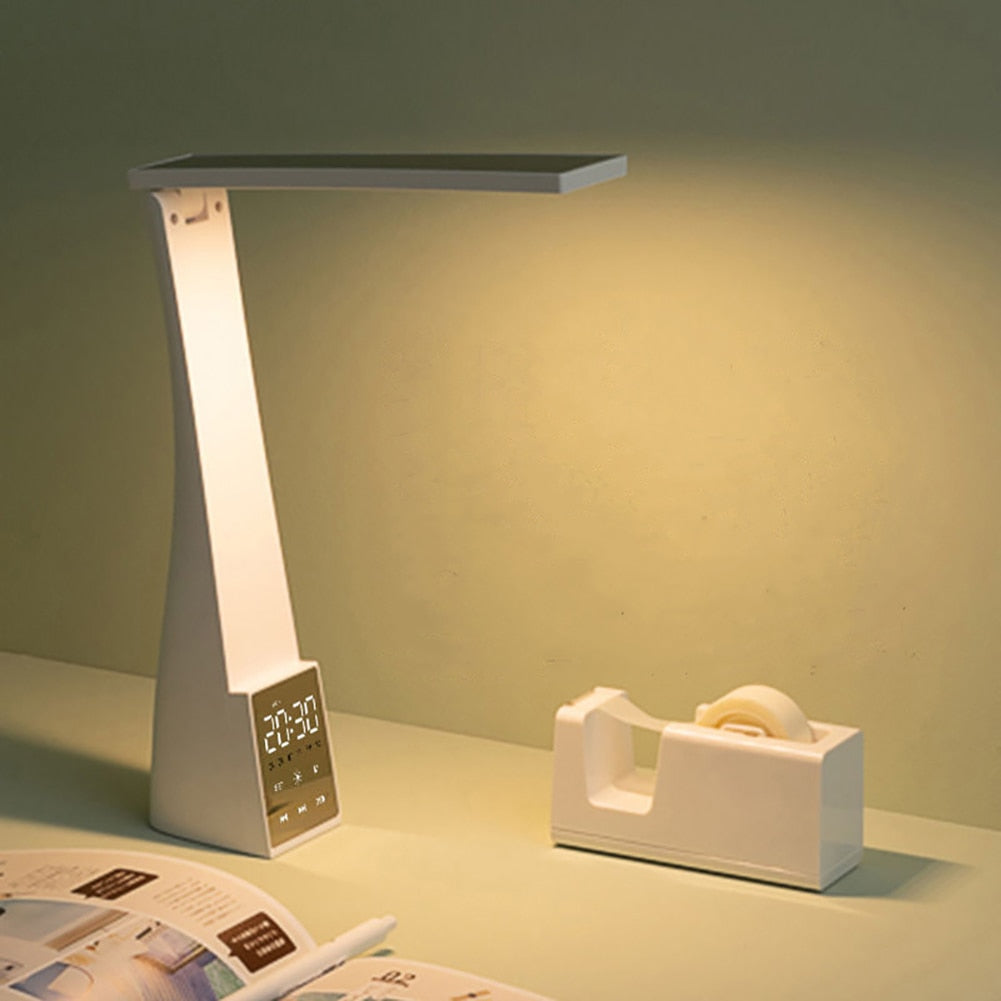 Led Desk Lamp Eye-Protection 3 Color Temperature Stepless Dimming USB Charging Night Light Bedroom Study Reading Table Lamps