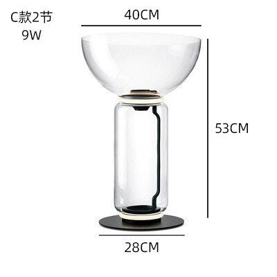 Italy Design Heavy Glass LED Floor Lamps Nordic Light Modern Bright Stand Lighting for Living Room Bedroom lustre Decor Fixtures