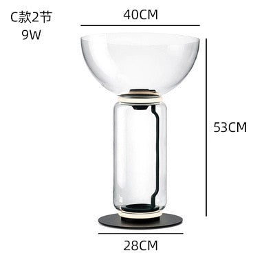 Italy Design Heavy Glass LED Floor Lamps Nordic Light Modern Bright Stand Lighting for Living Room Bedroom lustre Decor Fixtures