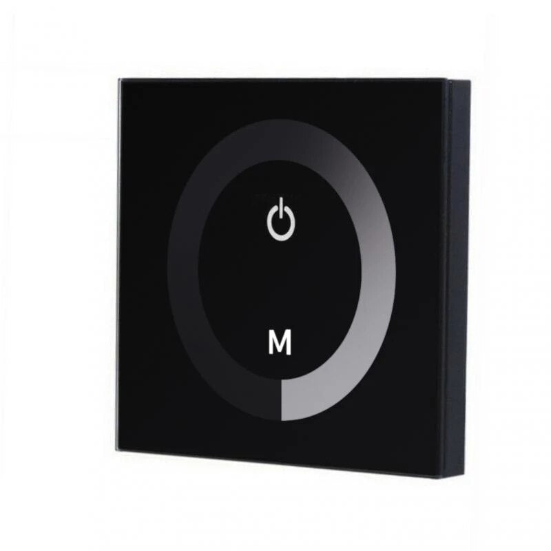 Dc 12v-24v Touch Panel Led Lights Dimmer Smart Controller Wall Mounted Switch Lights Controller Dc Panel Touch Switch Hardware