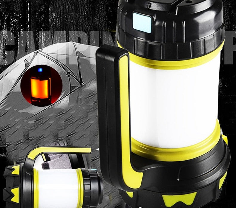 F2 Portable Rechargeable Led Lamp Tent Search Lantern Outdoor Light Fishing Camping Equipment Gadgets Light Usb Torch Flashlight