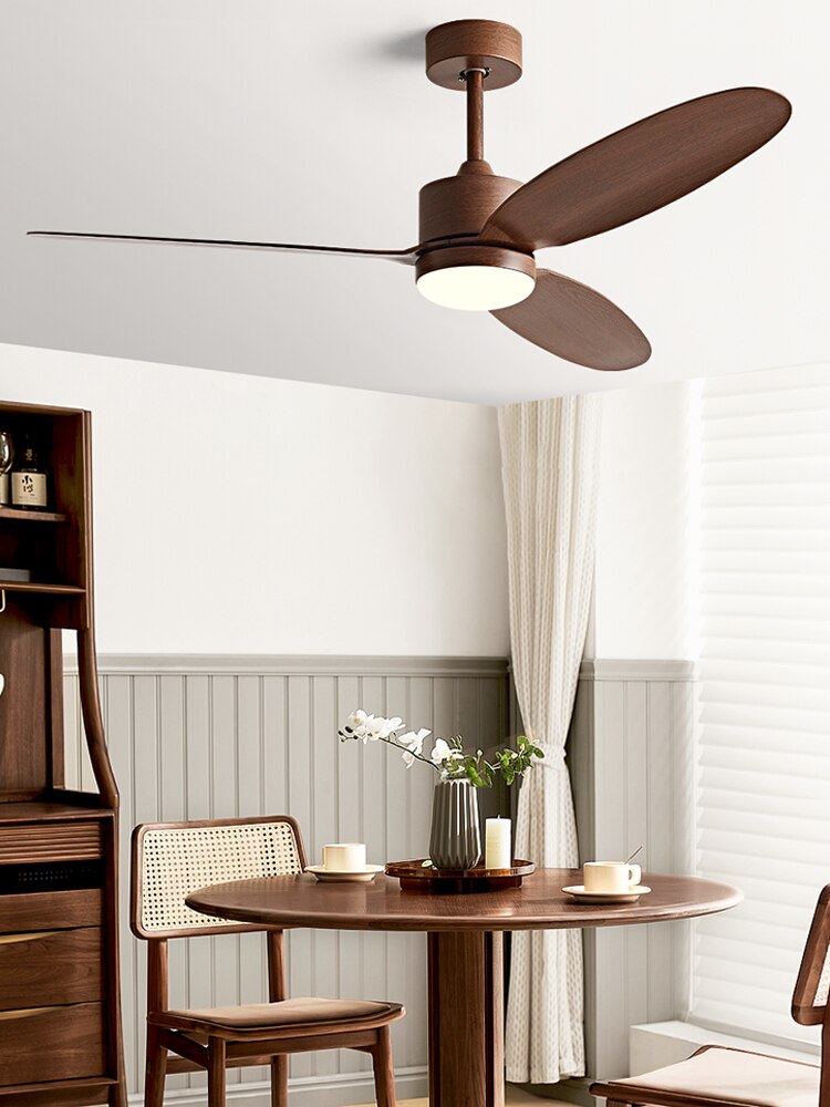 52Inch Fan lamp Modern Simple DC Ceiling Fan Lamp Restaurant Living Room Household use 110V 220V Remote Control Electric fan