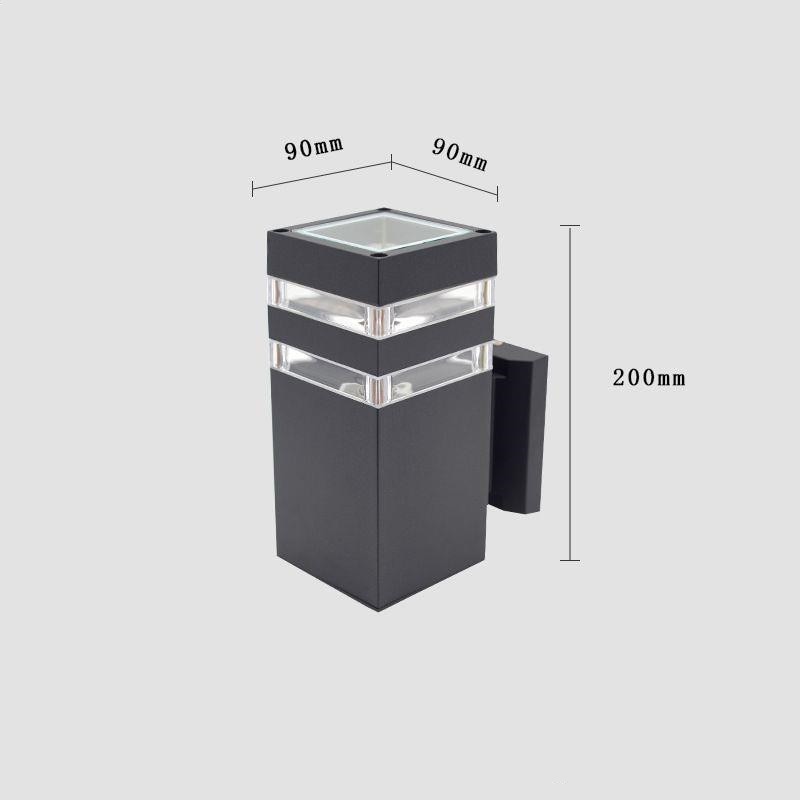 E27 Lights Lighting Outdoor Wall Light Waterproof Up Down Aluminum Garden Light Wall Lamp Corridor Lighting EU US