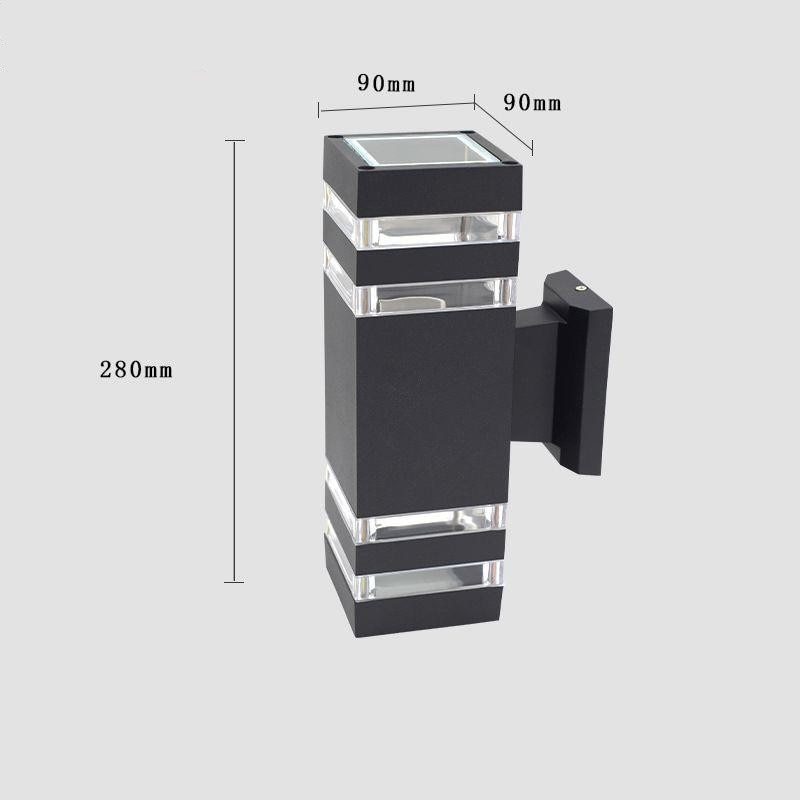 E27 Lights Lighting Outdoor Wall Light Waterproof Up Down Aluminum Garden Light Wall Lamp Corridor Lighting EU US