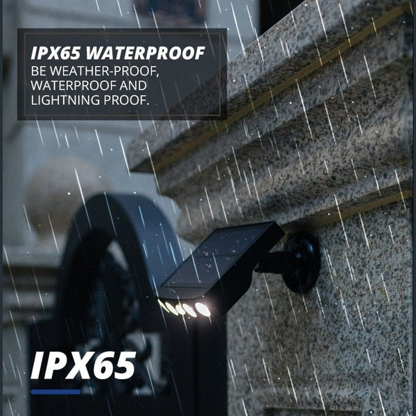 Powerful Solar Powered Led Wall Light Outdoor Motion Sensor Waterproof IP65 Lighting for Garden Path Garage Yard Street Lamps