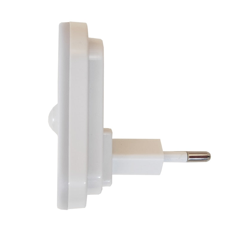 Night Light With EU Plug Smart Motion Sensor LED Night Lamp wall lights for home Aisle WC Bedside Lamp For Hallway Pathway A3