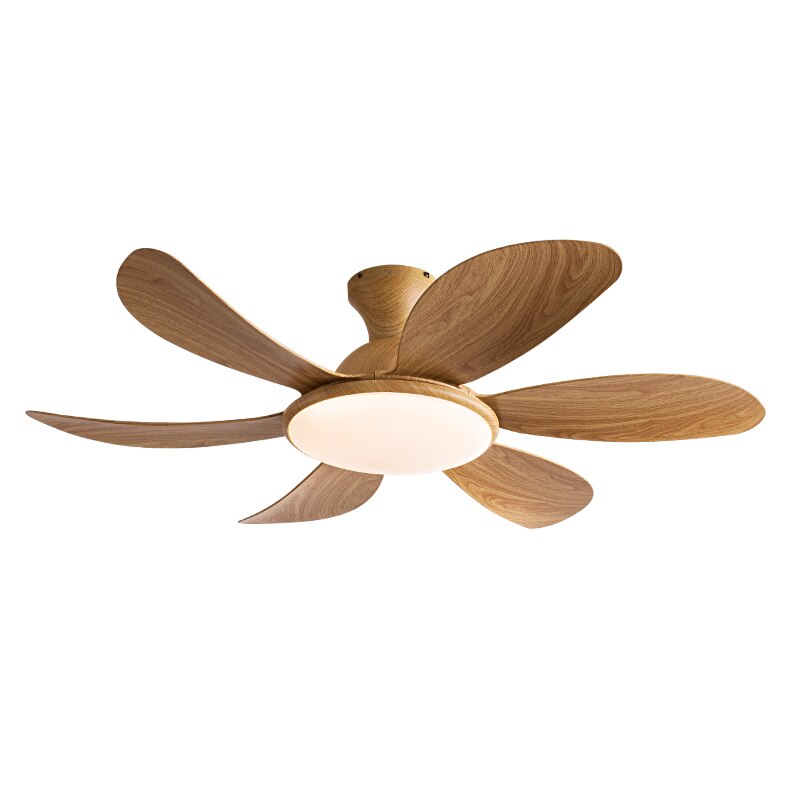 Strong wind household living room fan light bedroom dining room simple ceiling fan light variable frequency silent fan light