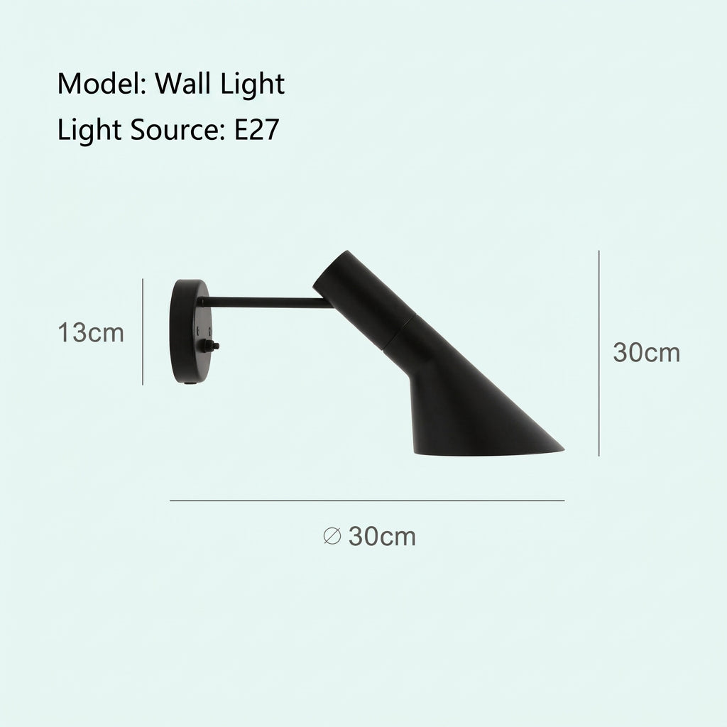 Arne Jacobsen Floor Lamp Living room Studio Bed Side Replica lamp designer scandinavian table lamp Black White standing lamp