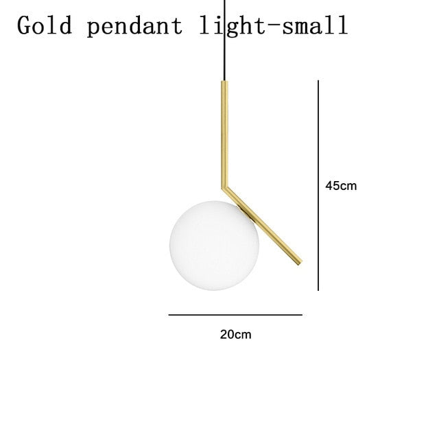 Modern Glass Ball floor lamps table lamp night light Nordic Simple Bedside Desk Home Decor LED Lustre Chandelier Light Lamparas