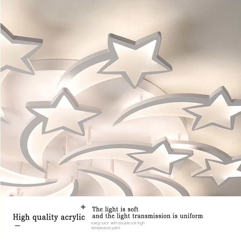 Modern Ceiling Chandeliers For Indoor Ceiling Lighting LED Lamp White For Living Room Bedroom Lamp Home Decoration Fixtures