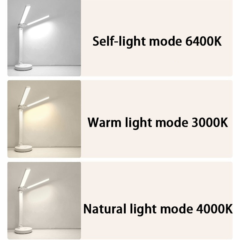Xiaomi Youpin Reading Lamp LED Desk Lamp USB Charging Port Warm White Light Adjustable Brightness MultiAngle Switching Home Lamp