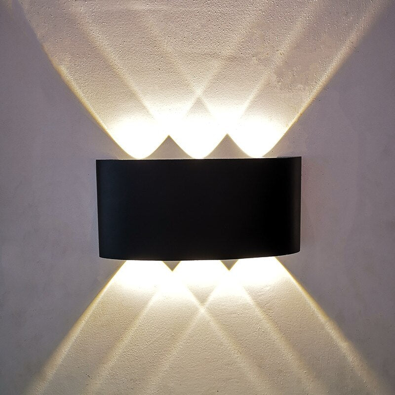 LED Outdoor wall lamp, balcony column, wall washing lamp, courtyard wall lamp, aluminum led outdoor waterproof wall lamp