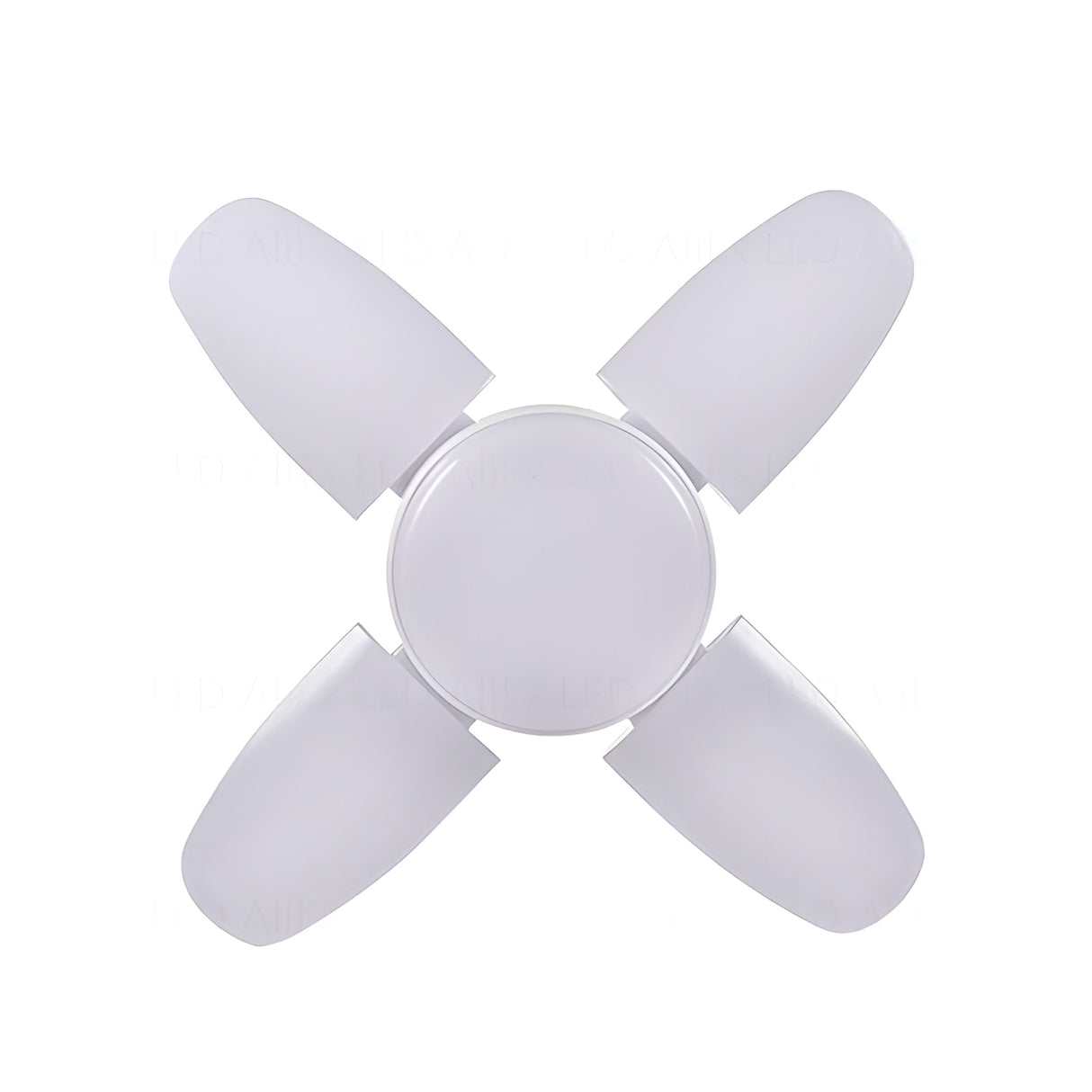 E27 LED Bulb Fan Blade Timing Lamp 220V 110V 28W 360°Foldable Led Industrial Light Bulb Lamp For Home Ceiling Light Garage Light