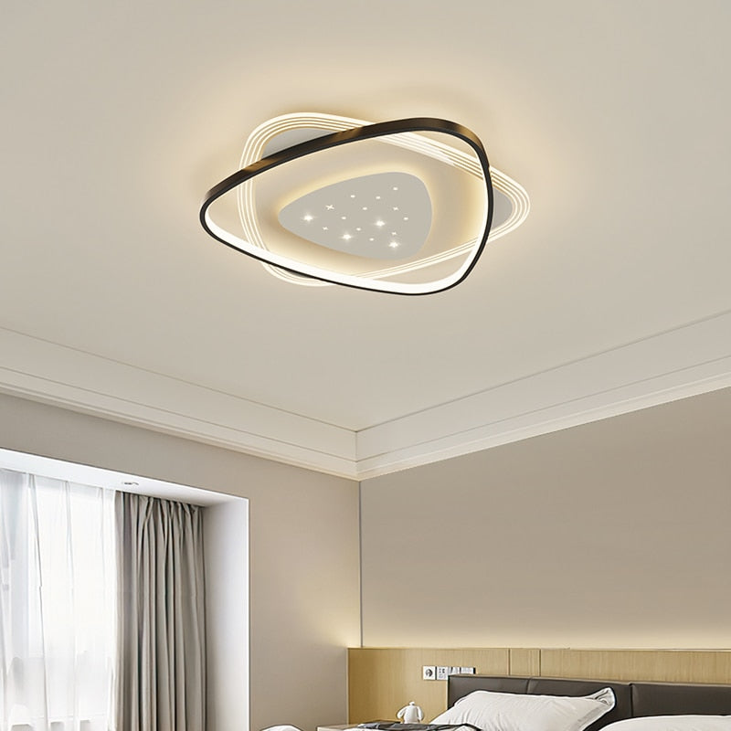 Led Ceiling Lamp Modern Minimalist Atmosphere Living Room Headlight Master Bedroom Dining Room Chandelier Home Indoor Decor Lamp