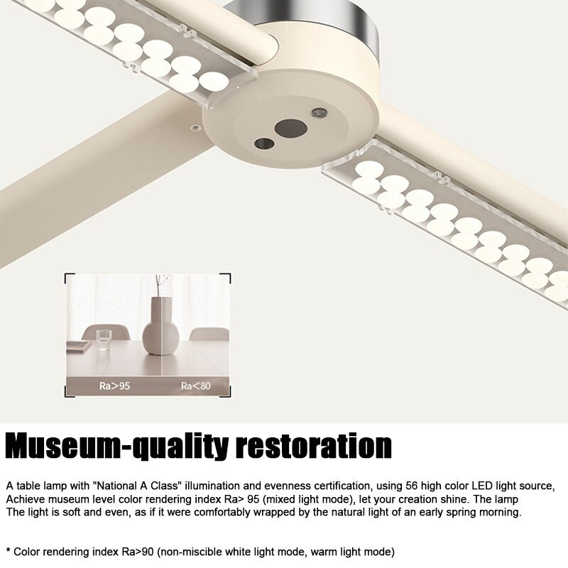 Xiaomi Youpin Smart Table Lamp AI Automatic Adjusting Light Automatic Induction Switch Extreme Simple Folding LED Reading Light