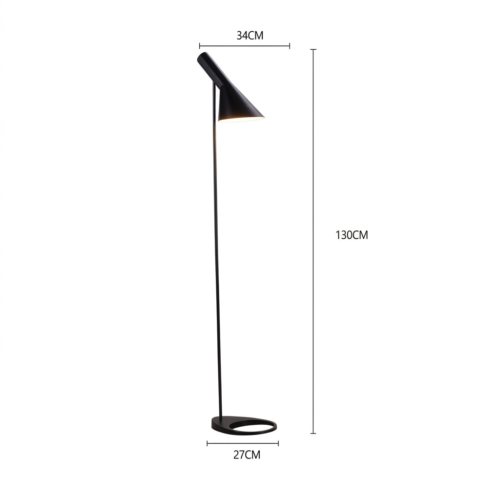 Arne Jacobsen Floor Lamp Living room Studio Bed Side Replica lamp designer scandinavian table lamp Black White standing lamp