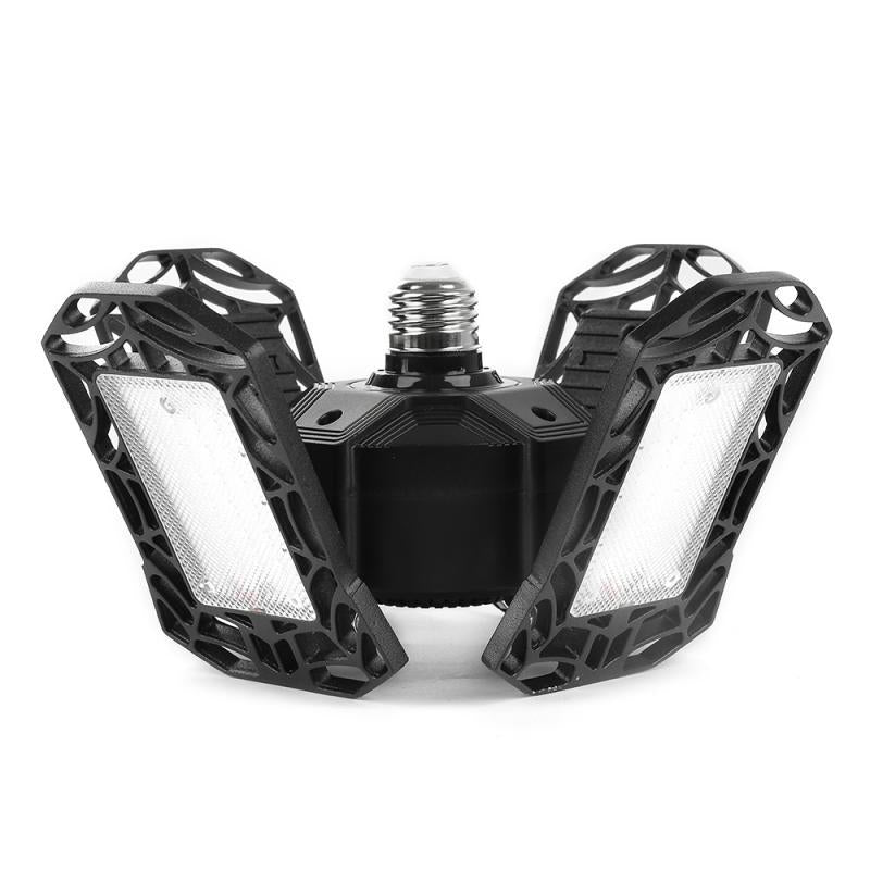 E27 LED Bulb Fan Blade Timing Lamp AC85-265V 180W Foldable Led Light Bulb Lampada For Home Ceiling Light With Remote Controller