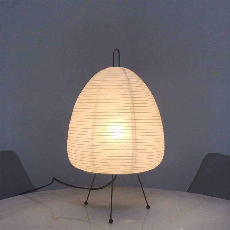Rice Paper Lantern Led Table Lamp Living Room Bedroom Bedside Study Hotel Homestay Art Creative Decors Tripod Floor Lamp