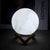 Moon Lamp LED Night Light with Stand Starry Lamp Lights for Bedroom Aesthetic Kids Gift Eye Protection Lamp 3D Moon Lamp
