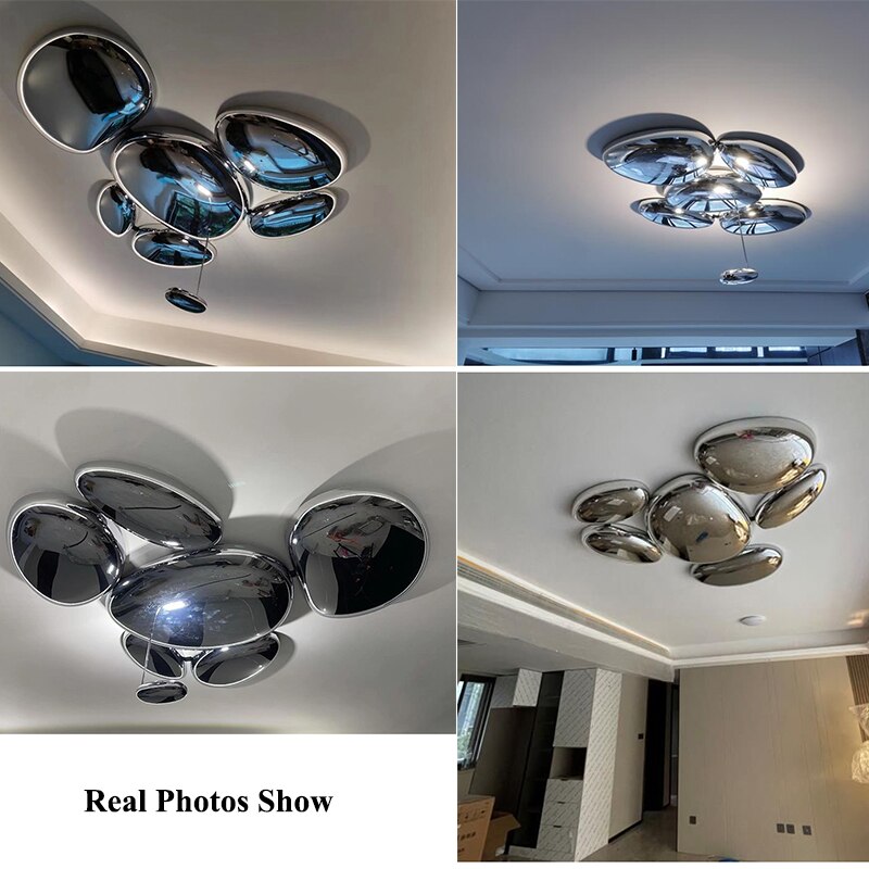 Modern Water Drop Led Ceiling Lights Living Dining Room Led Ceiling Chandeliers Lighting Home Decor Cafe Ceiling Lamp Luminaire