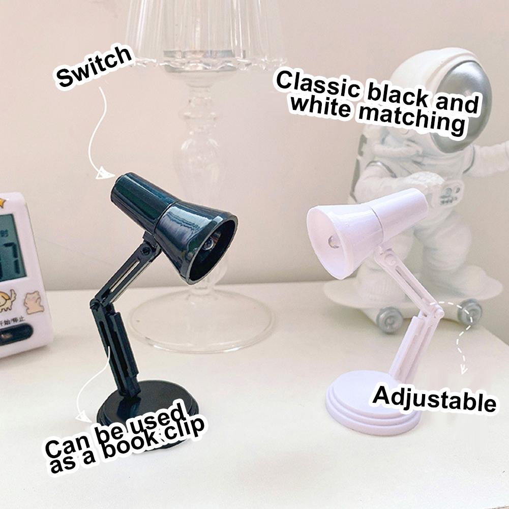 Mini Book Light Foldable LED Table Desk Book Reading Lamp for Home Room Computer Notebook Laptop Night Lights