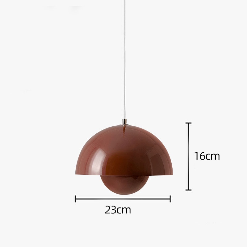 Modern Pendant Light semicircular Nordic color Restaurant hanging ceiling lamp Denmark indoor Living Room bar led Pendant Lamp