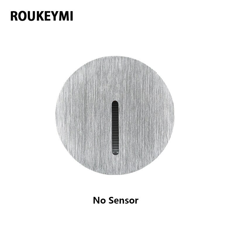 ROUKEYMI Waterproof Interior Sensor Staircase Light PIR Night Corner Led Footlight outdoor staircase light Sensor light