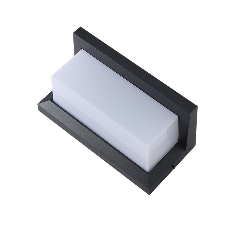 LED Outdoor wall lamp, balcony column, wall washing lamp, courtyard wall lamp, aluminum led outdoor waterproof wall lamp