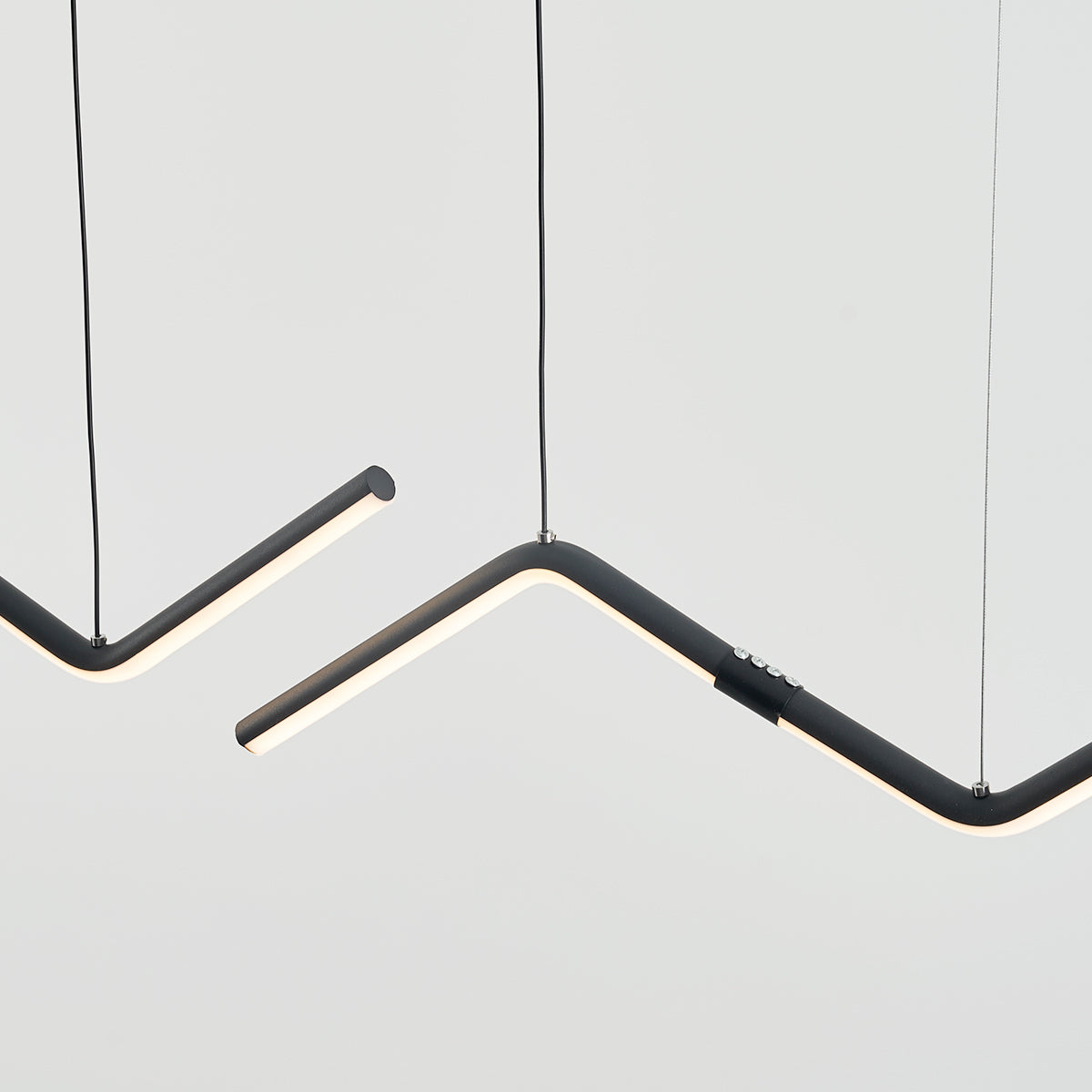 MINIMALISM GOLD/BLACK FINISHED MODERN LED CHANDELIER FOR DINING ROOM KITCHEN ROOM HANGING CHANDELIER FIXTURE