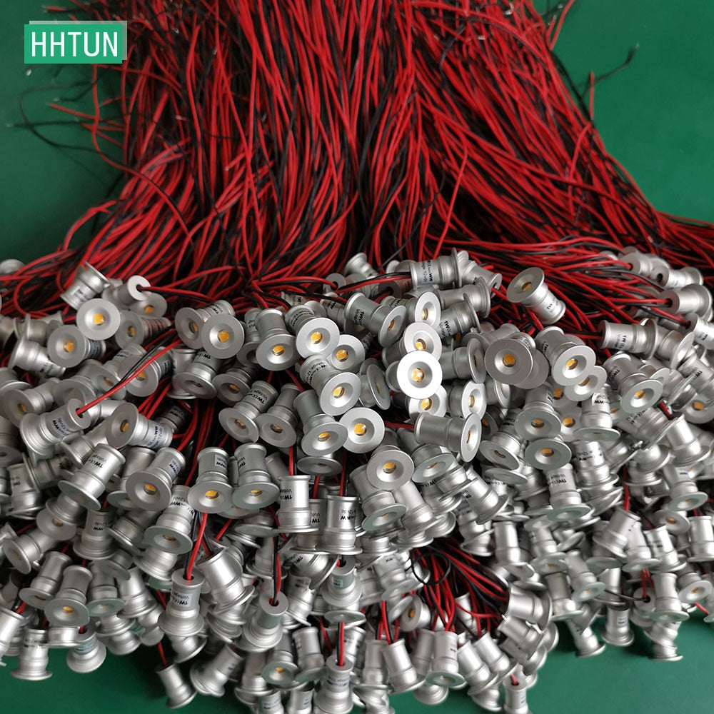 DC12V, 1W, Silver, Mini Spotlight, Star Lamp, Downlight, DIY Small LED,120 Angle